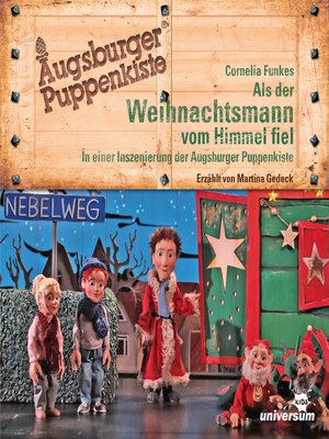 cover image of Augsburger Puppenkiste--Als der Weihnachtsmann vom Himmel fiel